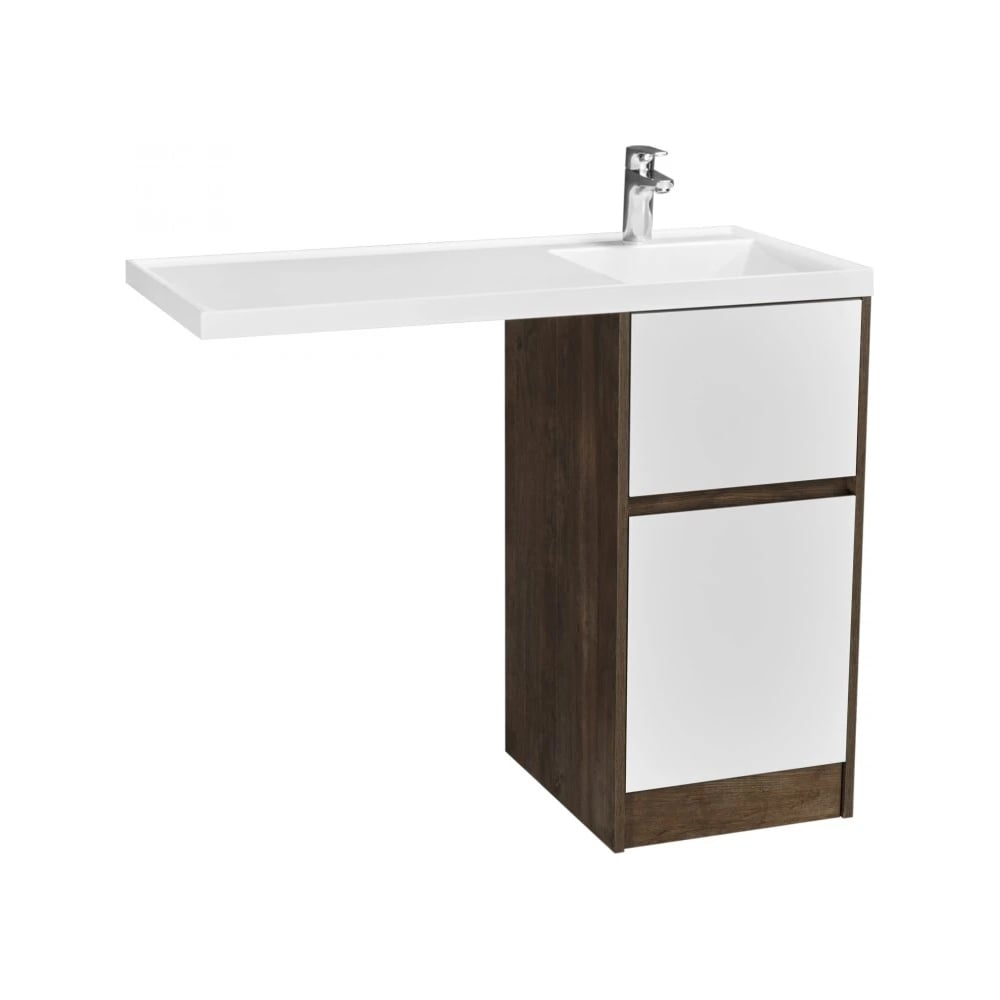 Изображение товара Шкаф тумба AQUATON Лондри 40 с фасадом белый дуб кантри