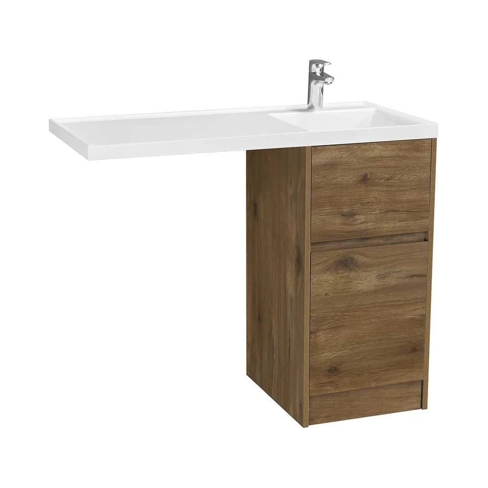 Изображение товара Тумба AQUATON Лондри 40 с фасадом, цвет Дуб рустикальный 1A2670V1LHDR0