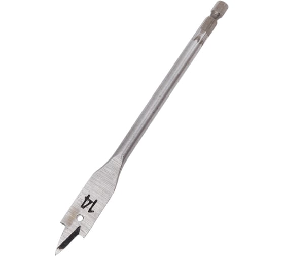 Изображение товара Сверло перовое по дереву с шестигранным хвостовиком (14x152 мм) Интерскол 2033315201400