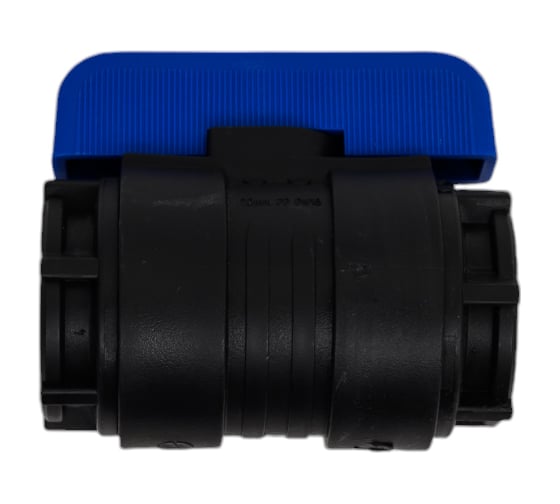 Изображение товара Компрессионный шаровой кран VALFEX ПНД ВН/ВН резьба разборный 3/4"-3/4" Ду16 1210116034034