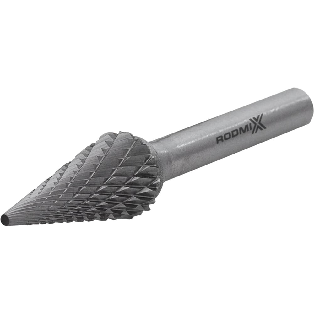 Изображение товара Бор-фреза RODMIX M 08х20 коническая двойная насечка