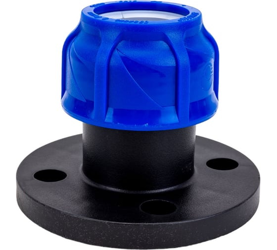 Изображение товара Фланец адаптер VALFEX ПНД пластиковый (фланцевое соединение) 50-1 1/2" 1210012750112