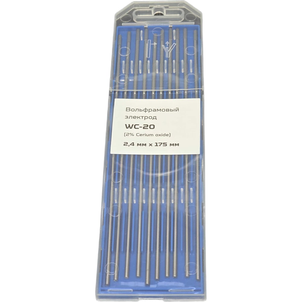 Изображение товара Электрод LAVA (вольфрам) WC-20 2.4, уп.10 УТ000001030