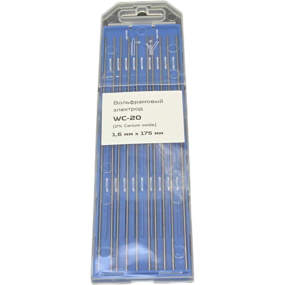 Изображение товара Электрод LAVA (вольфрам) WC-20 1.6, уп.10 УТ000001033