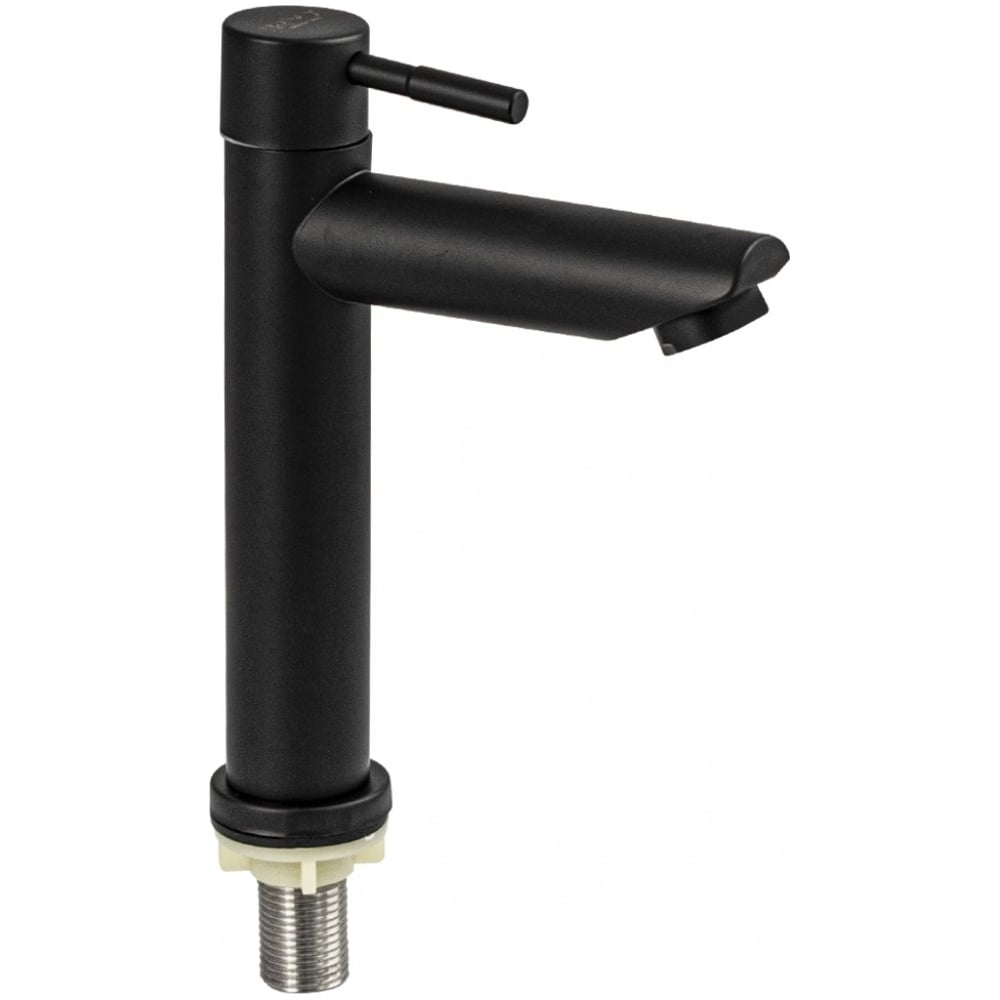 Изображение товара Кран на одну воду BRIMIX литой корпус из нержавеющей стали, черный 9312