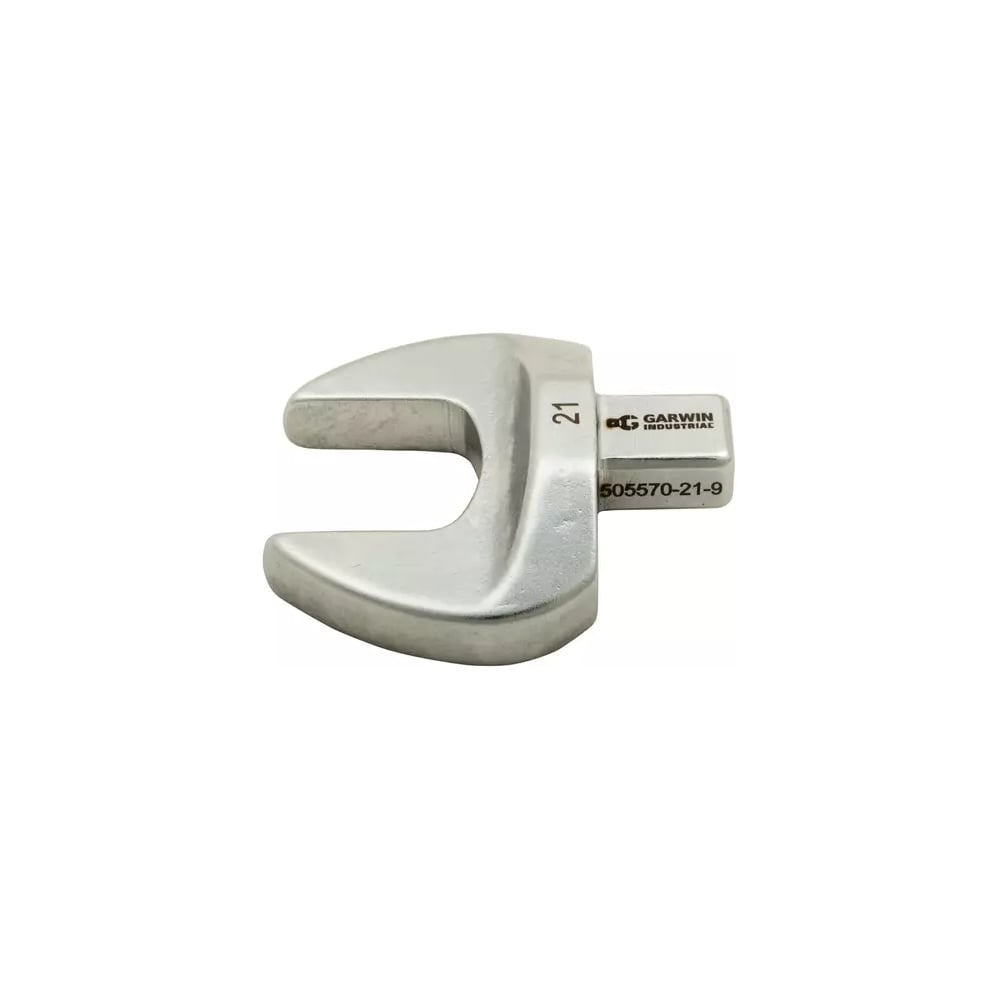 Изображение товара Насадка для динамометрического ключа GARWIN рожковая 21 мм, с посадочным квадратом 9х12 505570-21-9