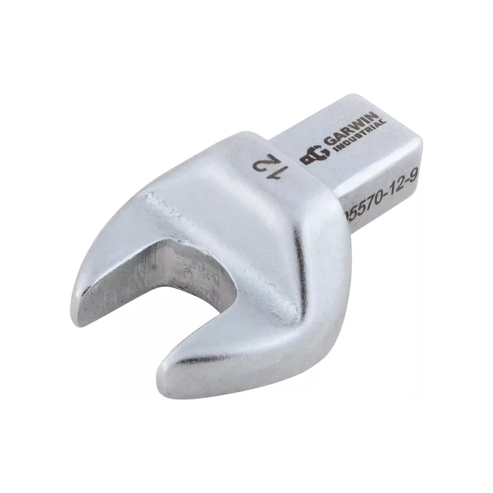 Изображение товара Насадка для динамометрического ключа GARWIN рожковая 12 мм, с посадочным квадратом 9х12 505570-12-9