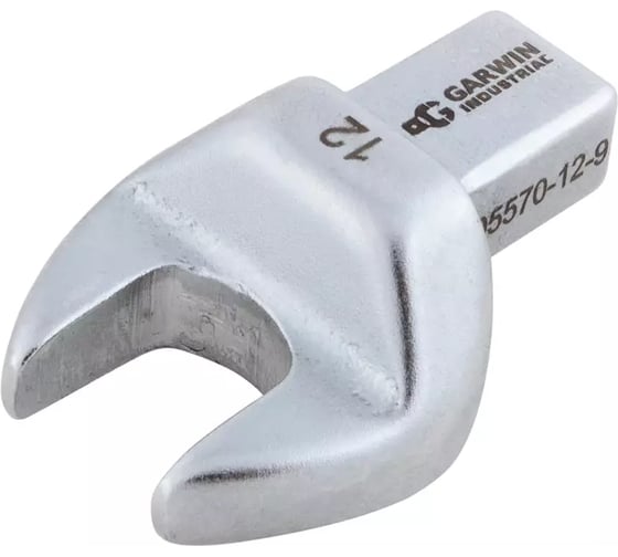 Изображение товара Насадка для динамометрического ключа GARWIN рожковая 12 мм, с посадочным квадратом 9х12 505570-12-9