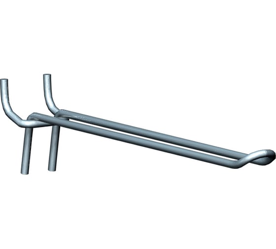 Изображение товара Упаковка двойных крючков для перфорированной панели FERRUM 07.116G L200 25 шт В0000000134947