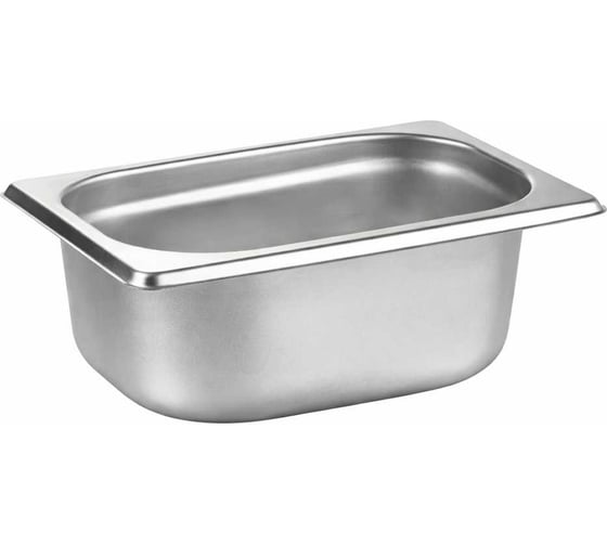 Изображение товара Гастроемкость ТТ-Урал GN 1/6 65 мм нержавеющая сталь УТ-00010413