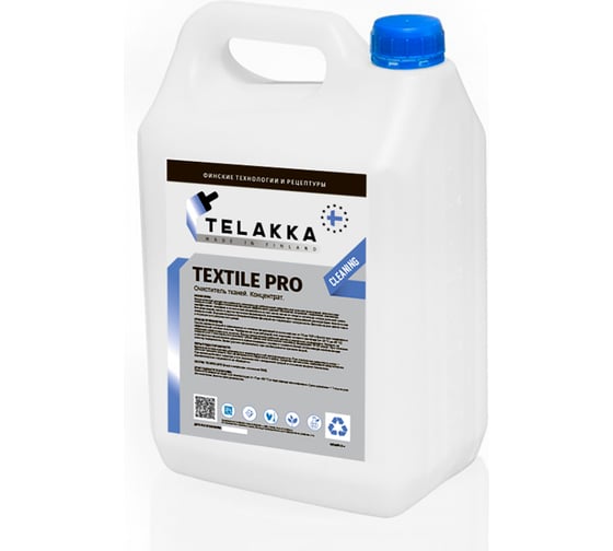 Изображение товара Очиститель тканей. TEXTILE PRO CLEANING 5л Telakka 7693730390256