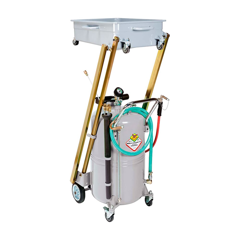 Изображение товара Установка для слива и откачки масла RAASM 115 л, поддон на пантографе 50 л 46215/C1 В0000000073480