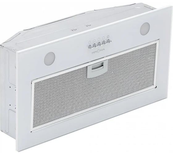 Изображение товара Вытяжка кухонная Krona ELISA 600 GLASS WHITE PB КА-00005281