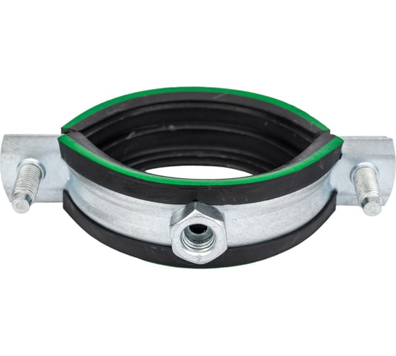 Изображение товара Комплект MAYER сантех. хомут со шпилькой 8x80 и дюбелем д/труб Ф55 (53-58 мм), гайка М8 14 0550 1/14 0550 18