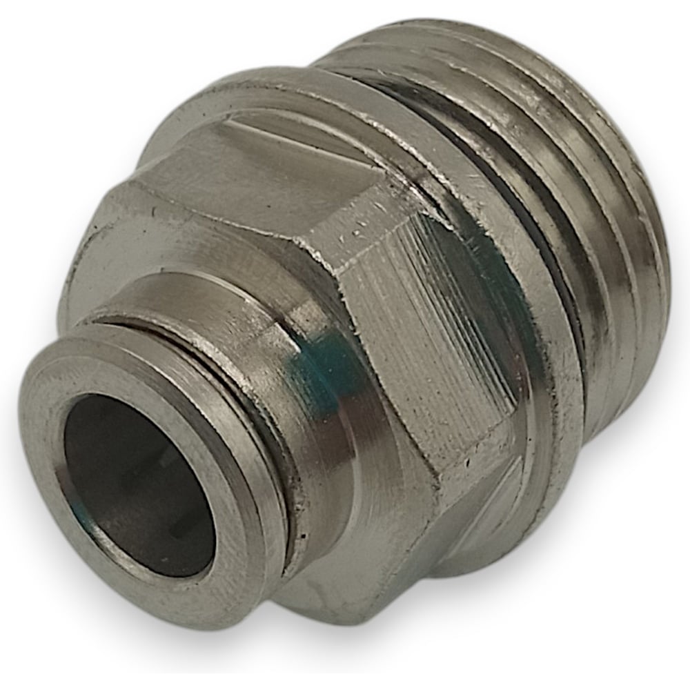 Изображение товара Фитинг цанговый прямой Контактная Механика G1/2, трубка 8мм KEMC08-04G-A Изображение товара Фитинг цанговый прямой Контактная Механика G1/2, трубка 8мм KEMC08-04G-A