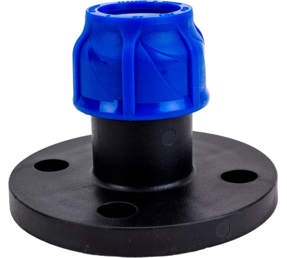 Изображение товара Фланец адаптер VALFEX ПНД пластиковый (фланцевое соединение) 40-1 1/2" 1210012740112