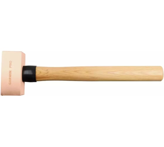 Изображение товара Молоток медный GARWIN с деревянной рукояткой, 1500 г GHT-HW1500C