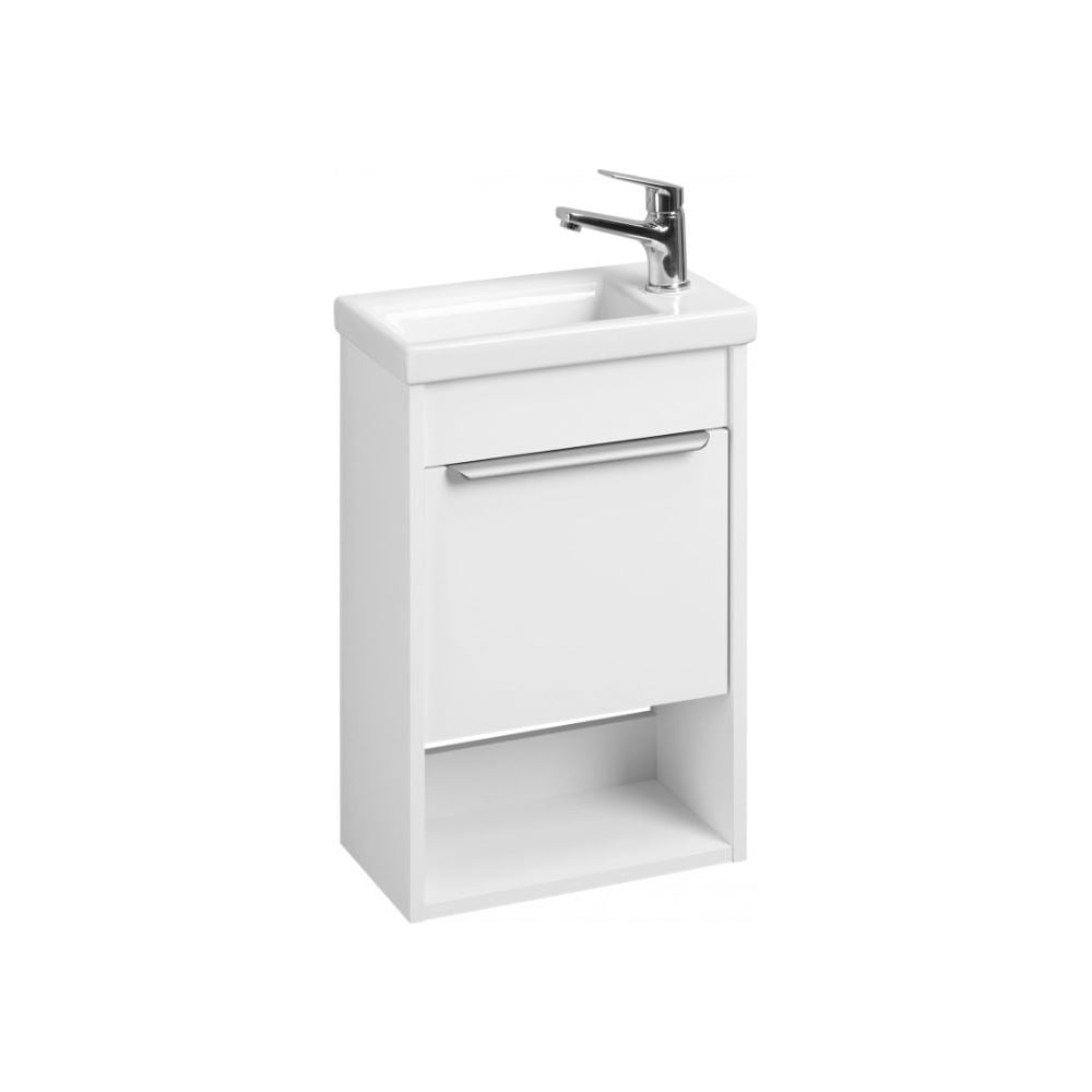 Изображение товара Тумба AQUATON Хоуп 40 с раковиной Миранда 40, белый матовый