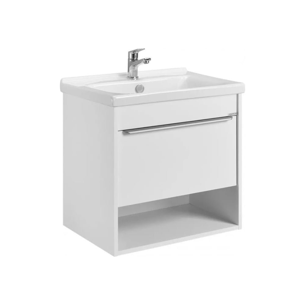 Изображение товара Тумба AQUATON Хоуп 60 с раковиной Миранда 60, белый матовый