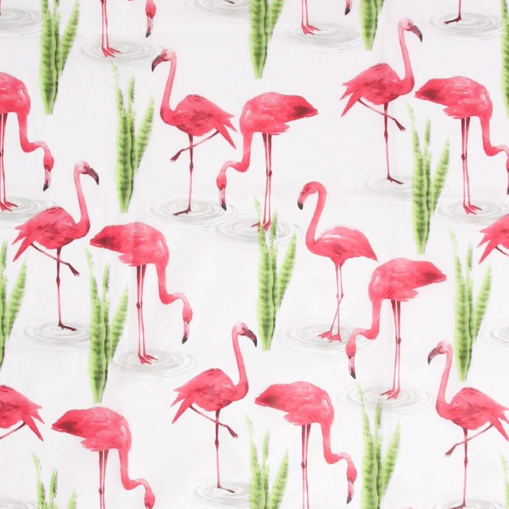 Изображение товара Штора для ванной Селфи EVA 180х180 Фламинго 547-177