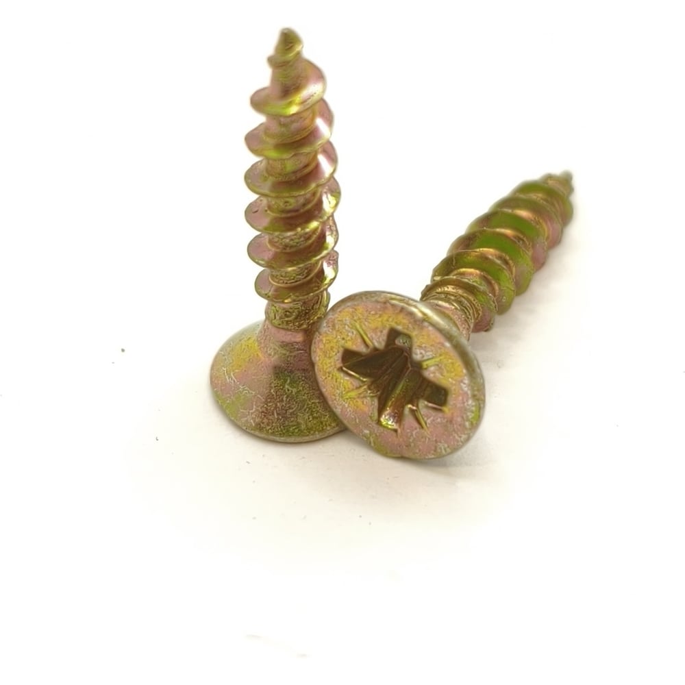 Изображение товара Саморез универсальный Крепстор 4х20 желтый цинк PZ, 700 шт. 4665317058067