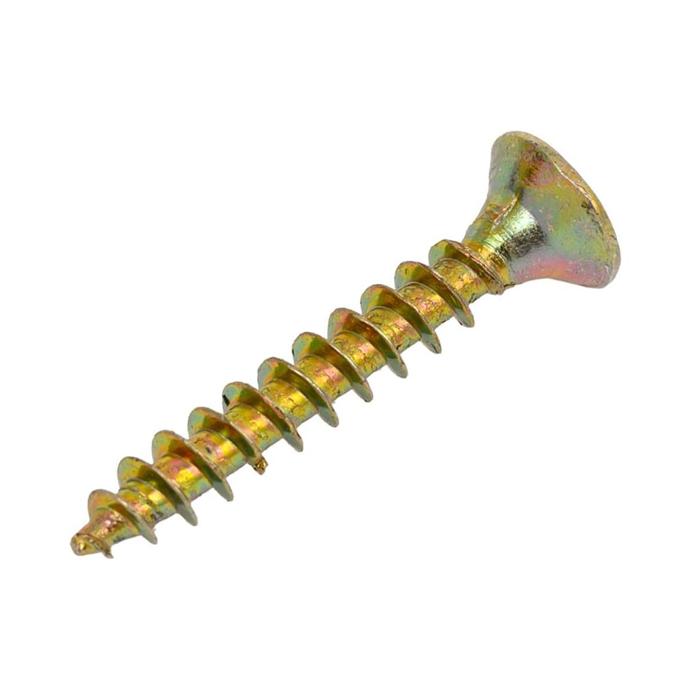 Изображение товара Саморез универсальный Крепстор 6х180 желтый цинк PZ, 50 шт. 4665317058289