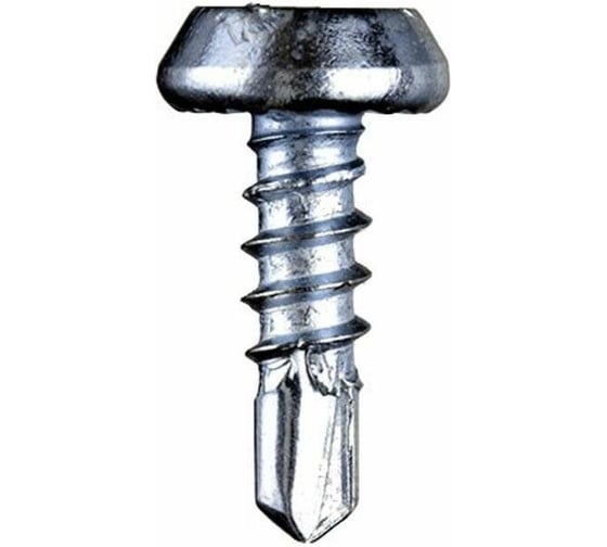 Изображение товара Саморез клоп Крепстор 3,5х9,5 сверло цинк РН-2, 600 шт. 4665317058371