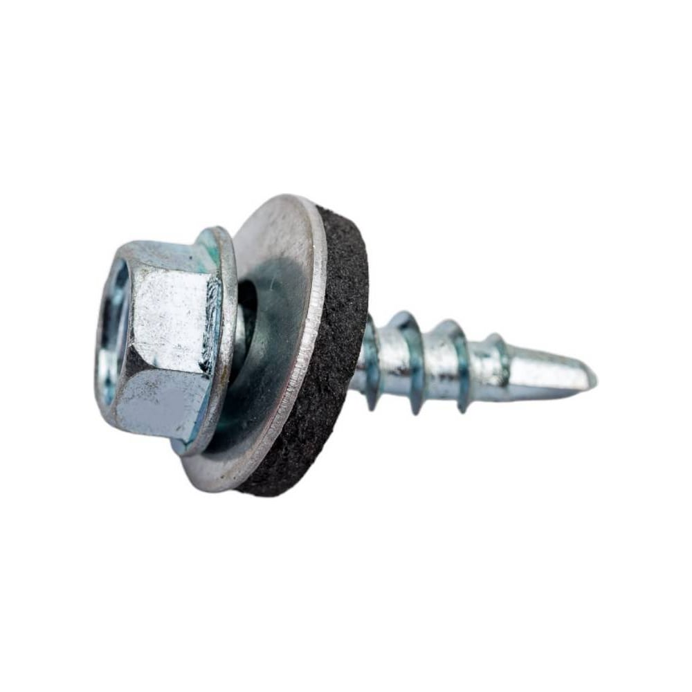 Изображение товара Саморез Крепстор 5,5х64 для кровельных листов, оцинкованный