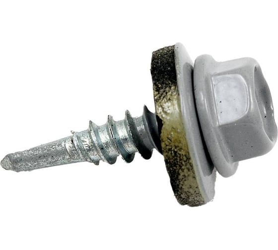 Изображение товара Саморез Крепстор 4,8х51 RAL 7004-серый, 50 шт. 4665317059682