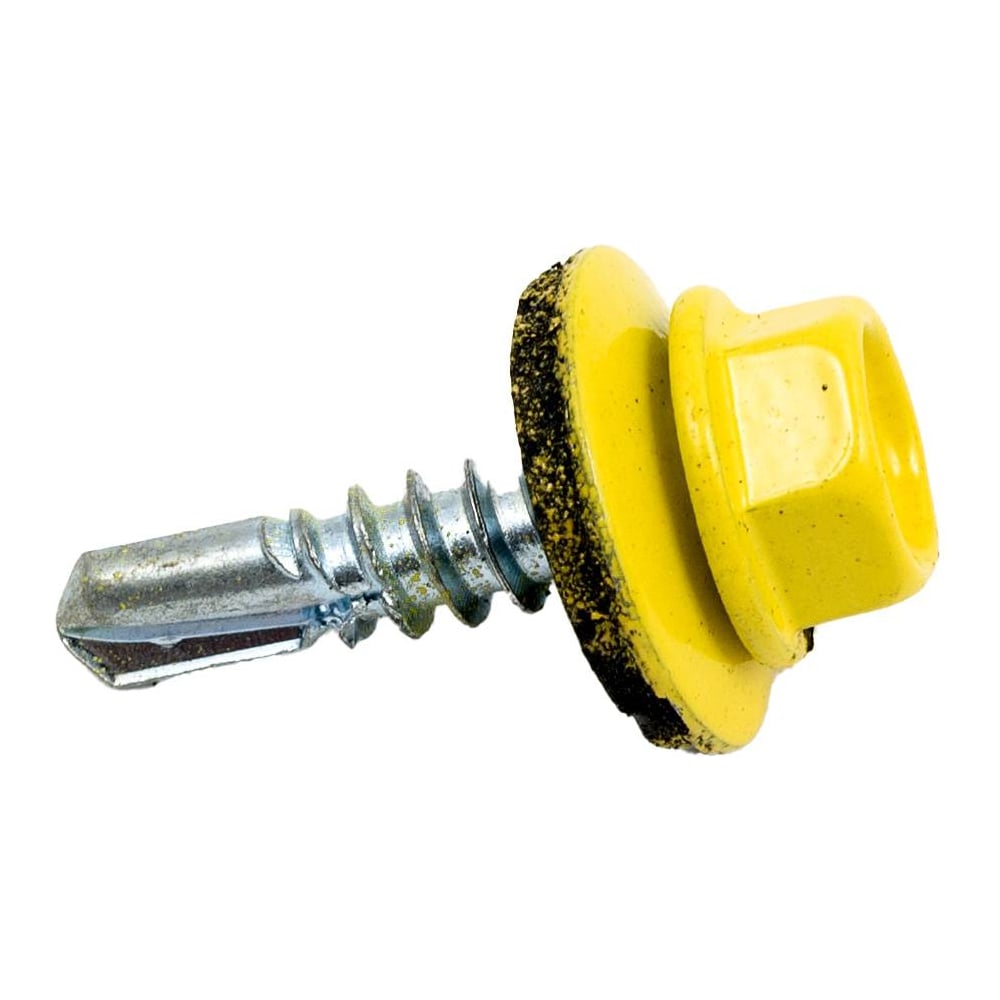 Изображение товара Саморез Крепстор 4,8х51 RAL 1018-желтый, 50 шт. 4665317059255