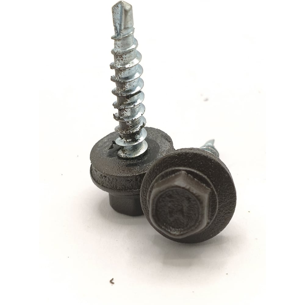 Изображение товара Саморез кровельный Daxmer RR32 для кровельных листов 4,8х29, муар, RAL8019