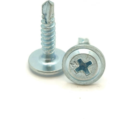 Изображение товара Саморез с прессшайбой Крепстор 4,2х19 сверло Daxmer Pro цинк, 150 шт. 4665317061678