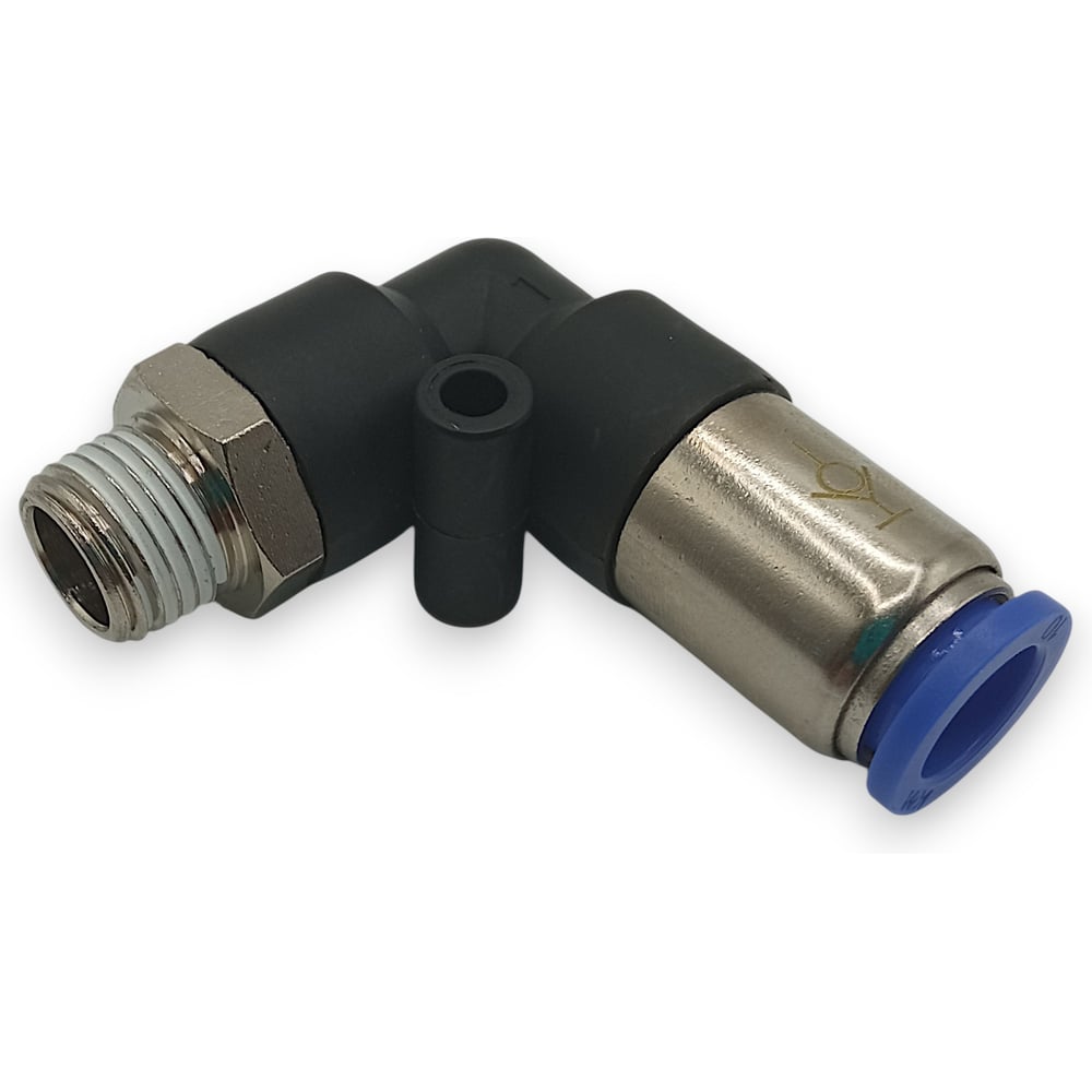Изображение товара Клапан обратный Контактная Механика угловой 90, трубка 10мм, 1/4 KSPL10-02