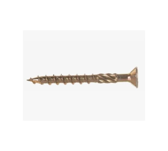 Изображение товара Шуруп конструкционный Крепстор 8х100 самонарезающий для дерева потай, 10 шт. 4665317062941