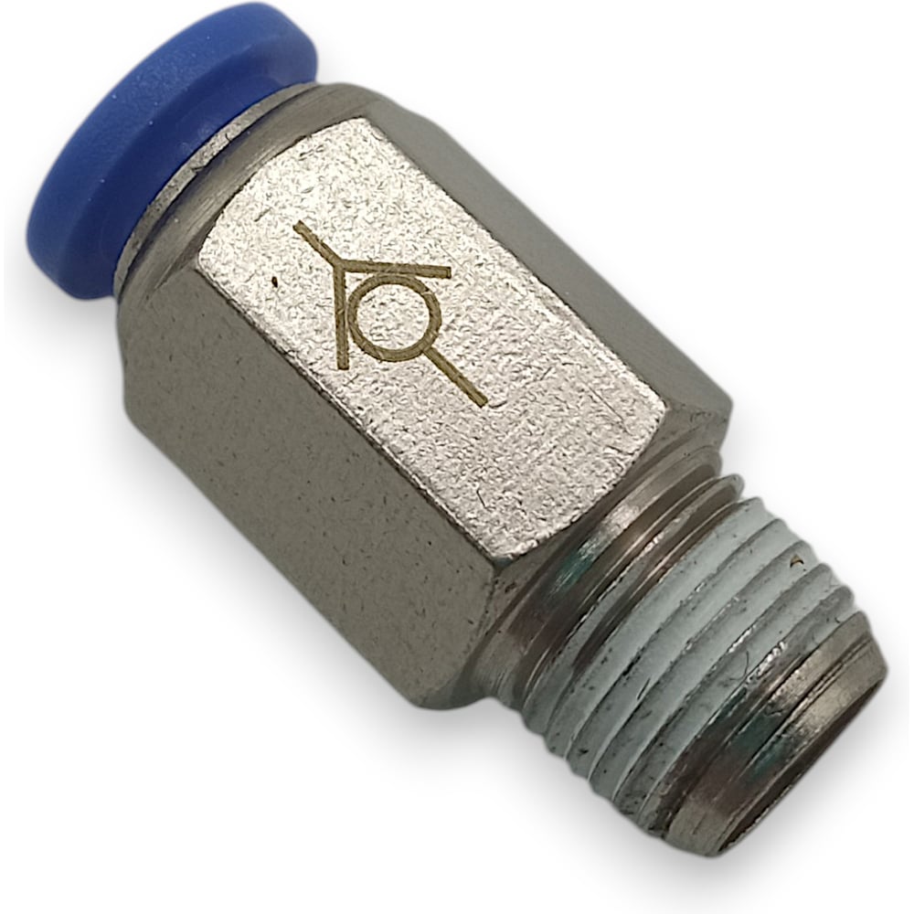 Изображение товара Клапан обратный Контактная Механика трубка 6мм, G1/8 KPCVC06-01(B)