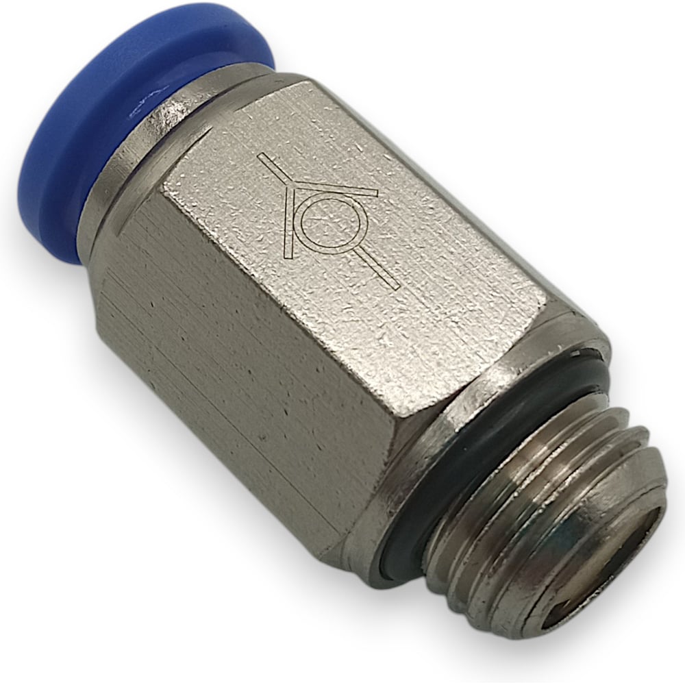 Изображение товара Клапан обратный Контактная Механика трубка 10мм, G1/4 KPCVC10-G02(B)