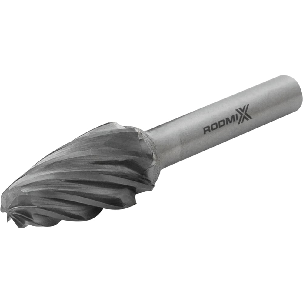 Изображение товара Бор-фреза RODMIX параболическая F 12х25 M06 насечка по алюминию 2612250603