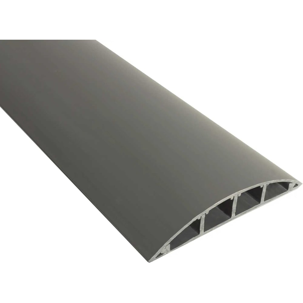 Изображение товара Напольный кабель-канал УРАЛ ПАК«Стандарт» серый 93х17 2м КК-7793017-028