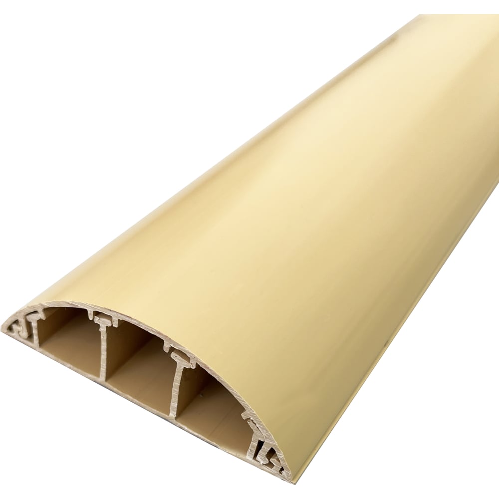 Изображение товара Напольный кабель-канал УРАЛ ПАК«Стандарт» бежевый 93х17 2м КК-7129317-028