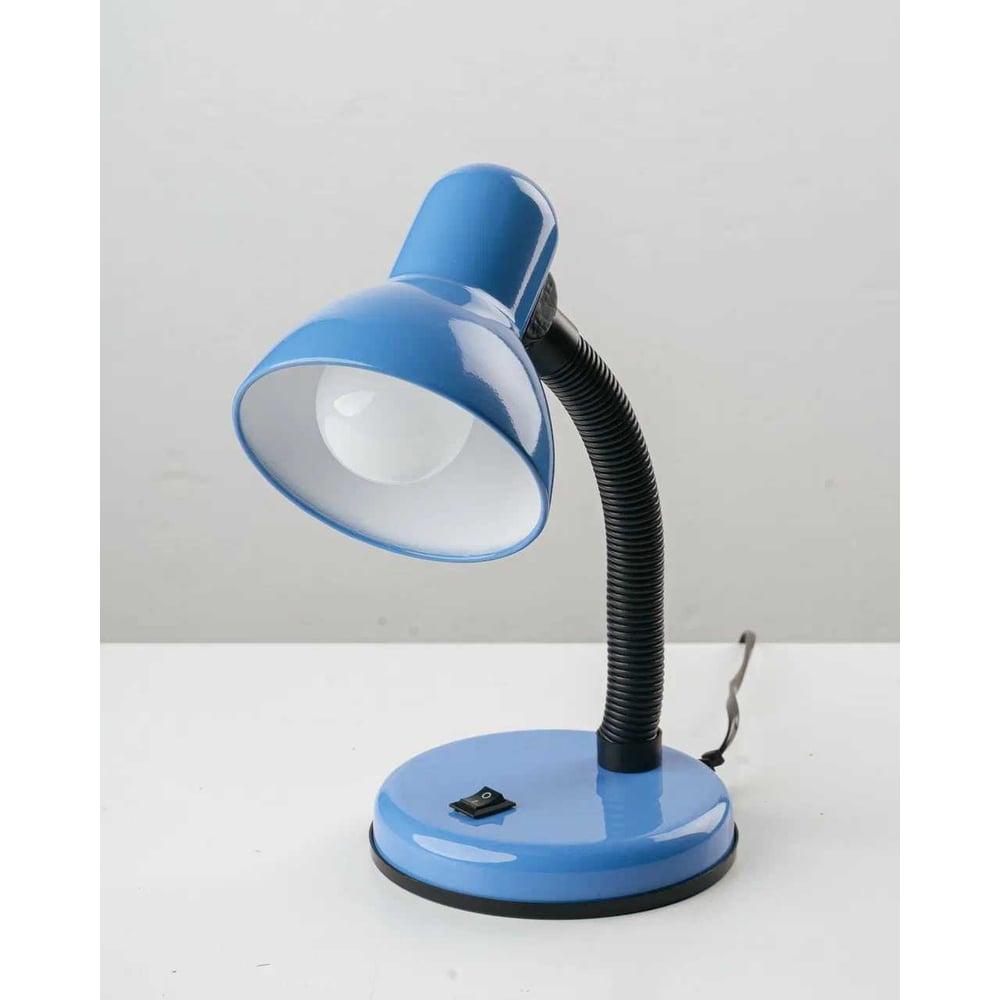 Изображение товара Лампа настольная на основании SVih синяя с цоколем E27 60Вт HK-203BU