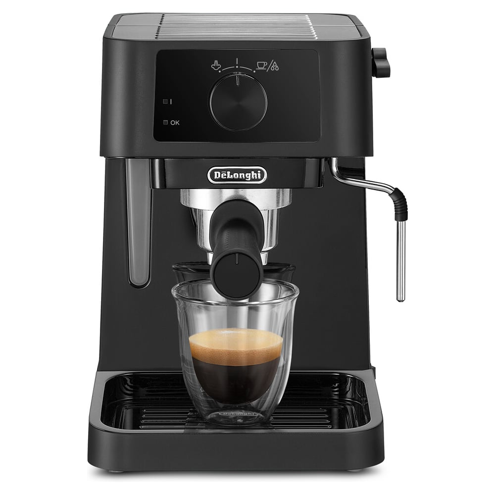 Изображение товара Рожковая кофеварка DeLonghi EC230 BK 0132104202 Изображение товара Рожковая кофеварка DeLonghi EC230 BK 0132104202