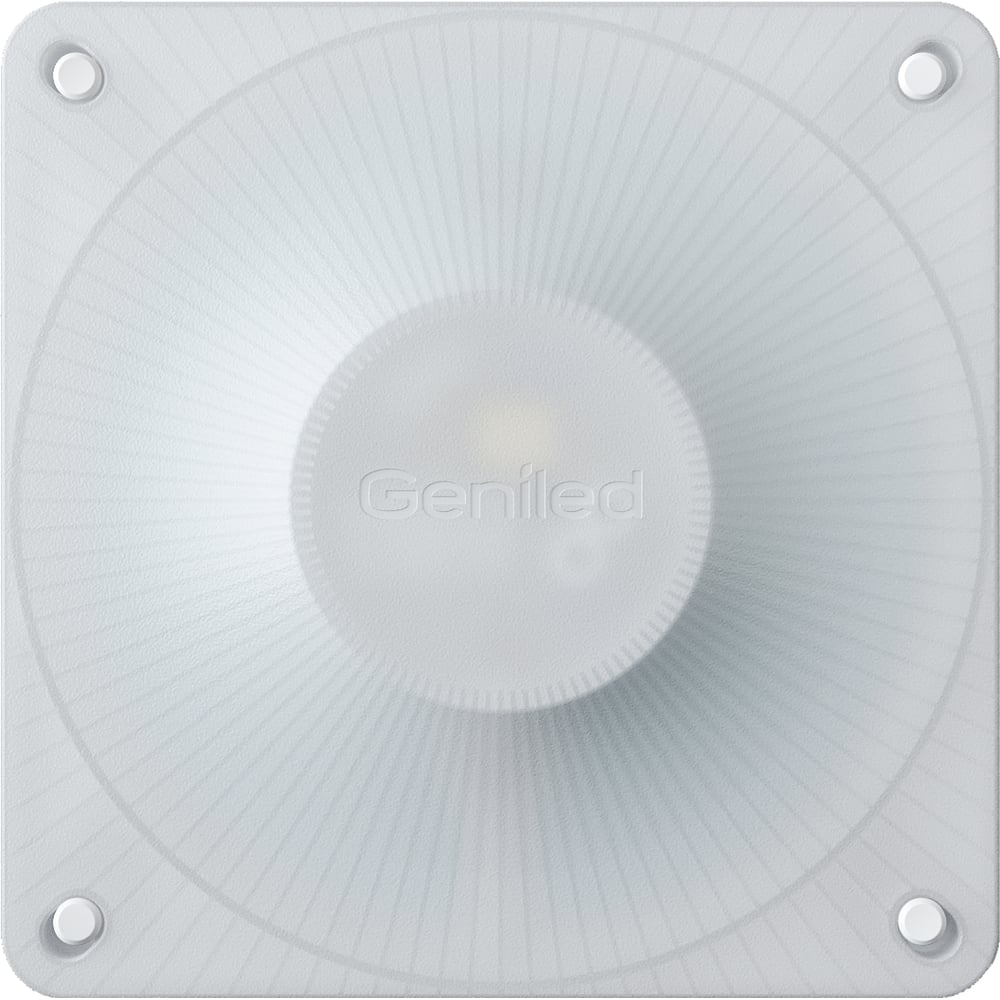 Светодиодный светильник настенный уличный Geniled ЖКХ в подъезд 4000К 15 Вт влагостойкий IP65 ударопрочный 08219_4000