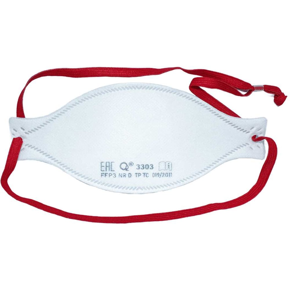 Изображение товара Респиратор О2 3303-10 FFP3 без клапана