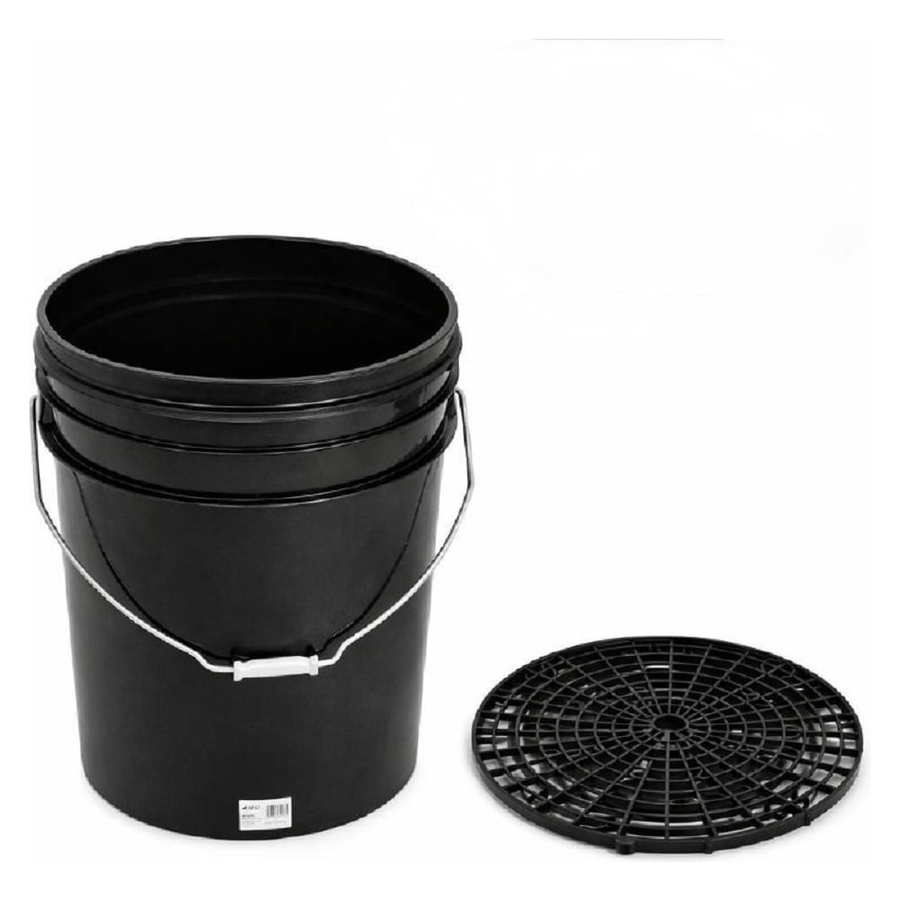 Изображение товара Ведро для мойки автомобиля с пескоотделителем ACG 20л, ЧЕРНОЕ 1030446