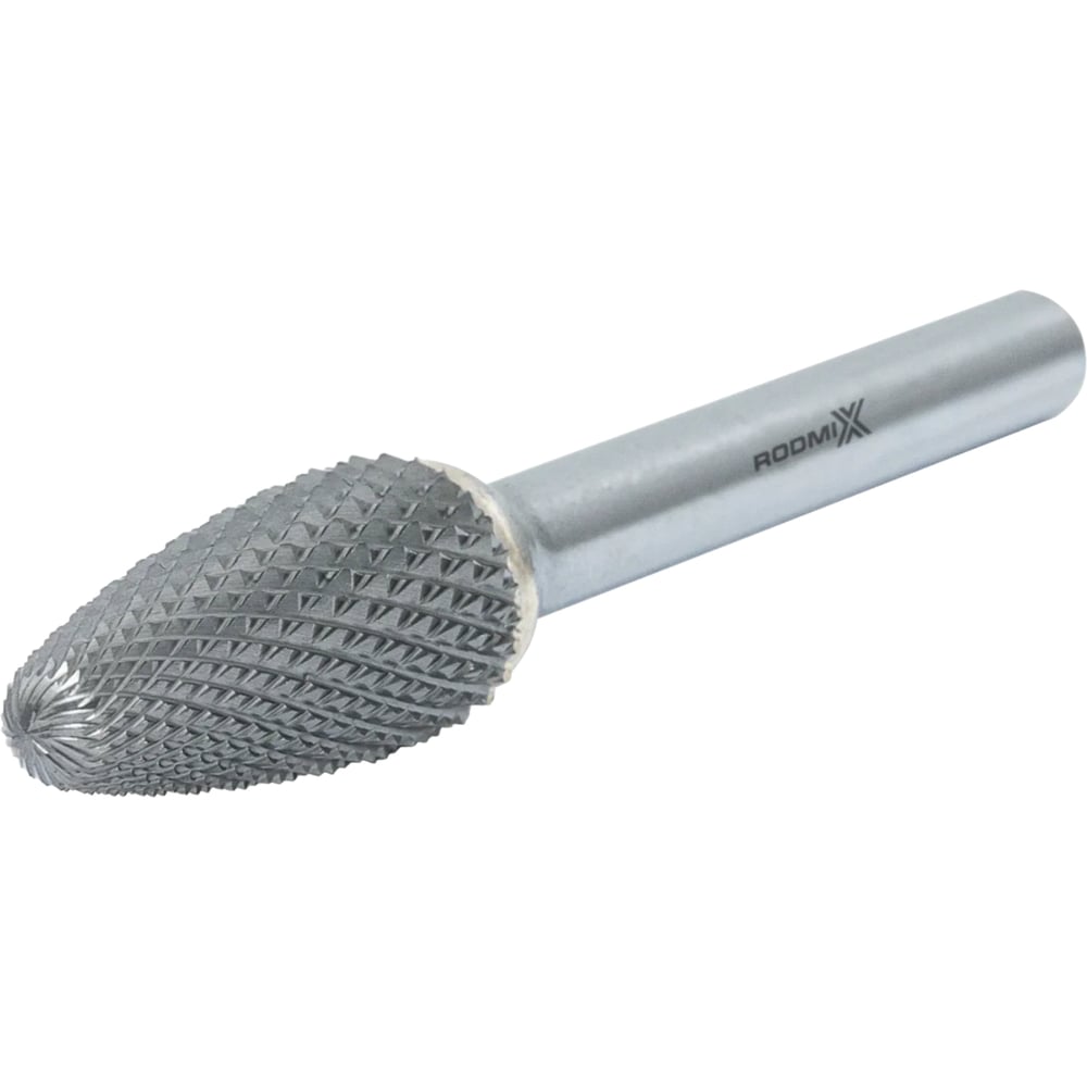 Изображение товара Борфреза параболическая RODMIX F 12х25 M06 алмазная насечка 2612250604