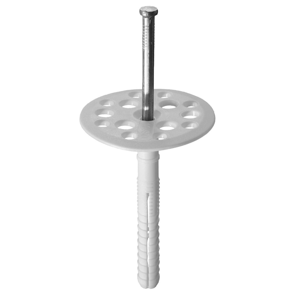 Изображение товара Дюбель с гвоздем ARNO INDUSTRIES 10х90 50 шт. для крепления изоляционных материалов IZM AG9301009062499