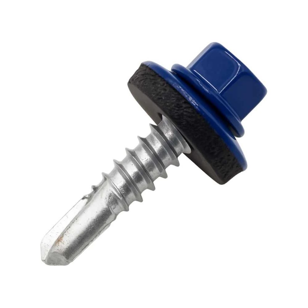 Изображение товара Саморез кровельный ARNO INDUSTRIES 5,5х19 мм 1кг. для крепления кровельных материалов RAL5002 ультрамариновый синий AB5305501952307