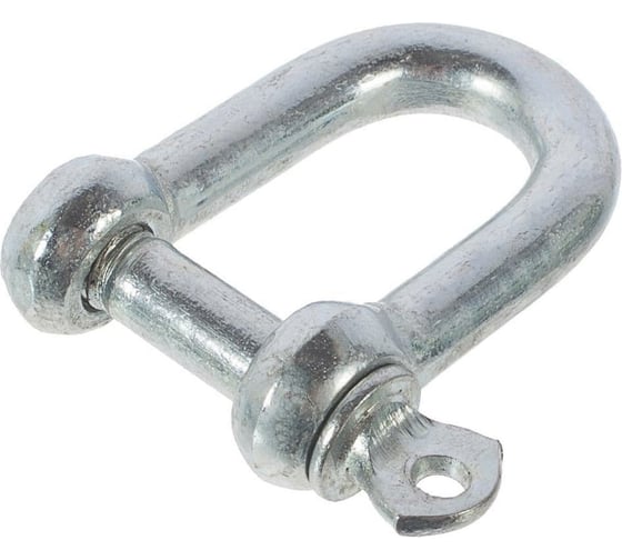 Изображение товара Скоба ARNO INDUSTRIES такелажная прямая 16 мм 2 шт. для крепления и соединения тросов и цепей. покрытие цинк AFD101600033798