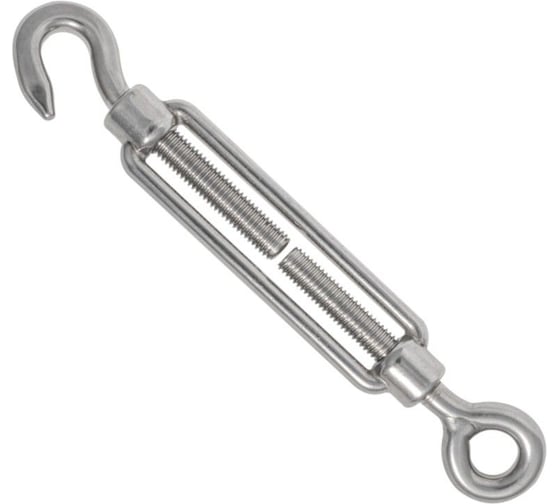 Изображение товара Талреп крюк-кольцо ARNO INDUSTRIES М10 1 шт. для натяжения тросов и цепей нержавеющая сталь А4 класс прочности 80 A4BJ31000091A07