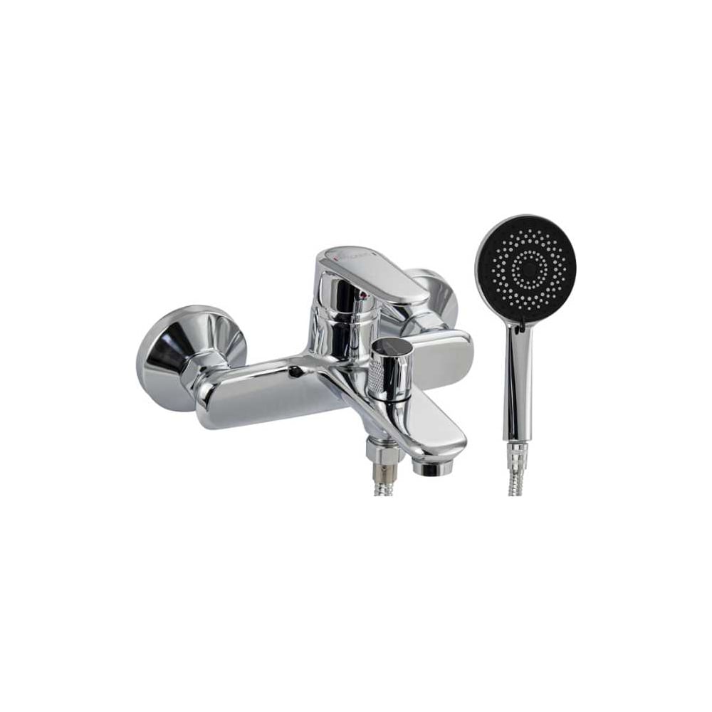 Изображение товара Смеситель для ванны САНАКС с коротким изливом МАГНУС литой корпус, хром 8810